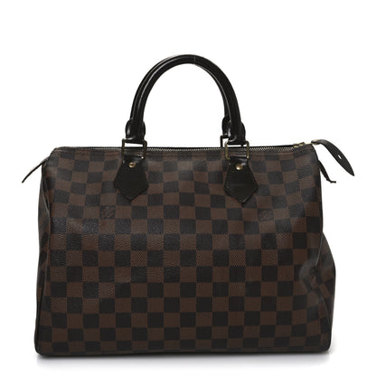 Louis Vuitton Damier Ebene Speedy 30 1 of 15