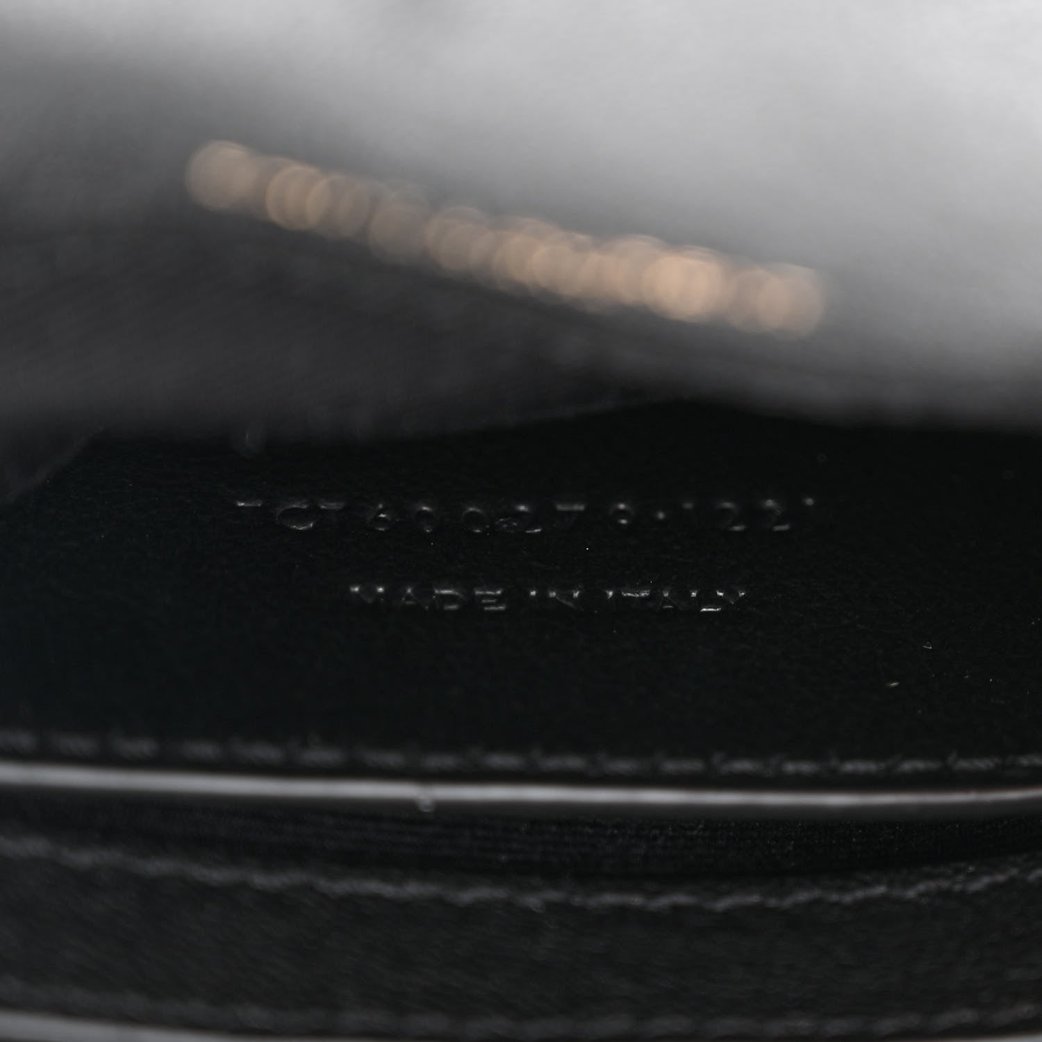 Saint Laurent Sheepskin Matelasse Chevron Monogram Medium College Bag Black 7 of 11