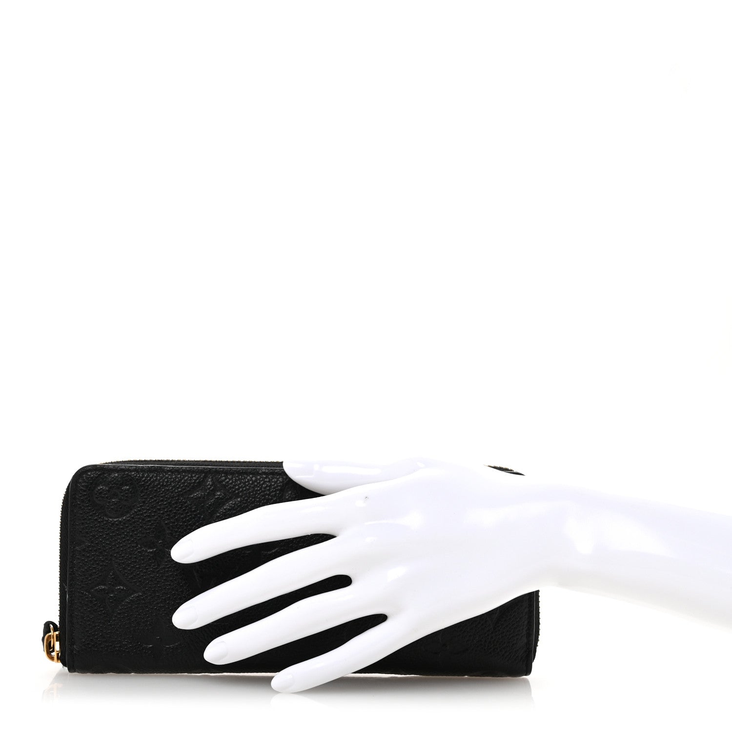 Louis Vuitton Empreinte Clemence Wallet Black 2 of 10