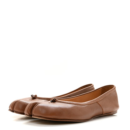 Maison Margiela Nappa Tabi Ballet Flats 37 Tabac 4 of 9