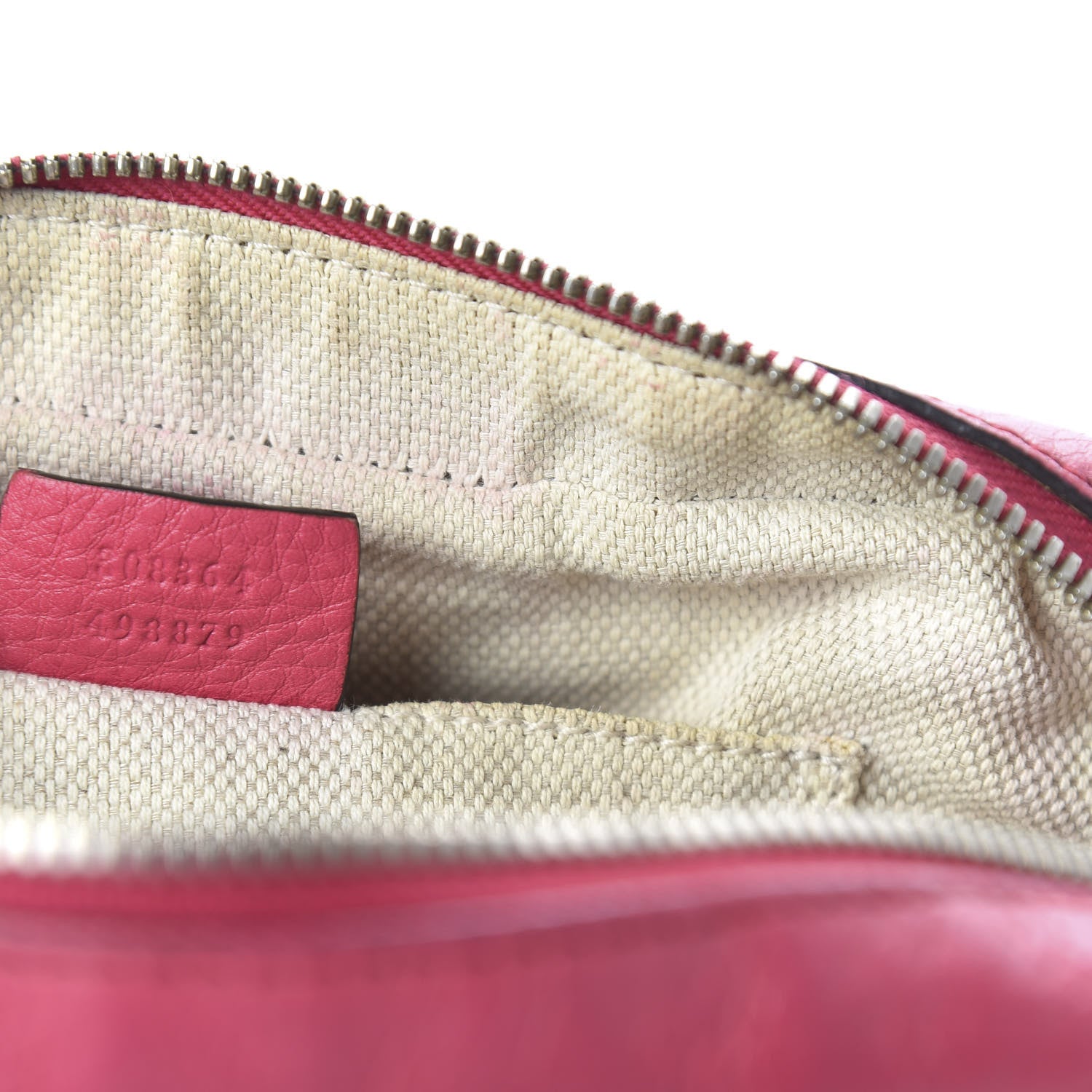 Gucci Pebbled Calfskin Small Soho Disco Bag Mauve 9 of 12