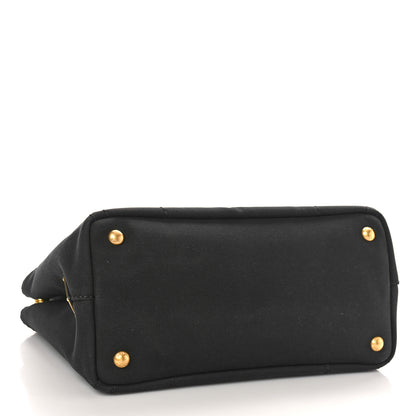 Prada Canapa Small Logo Tote Black 4 of 10