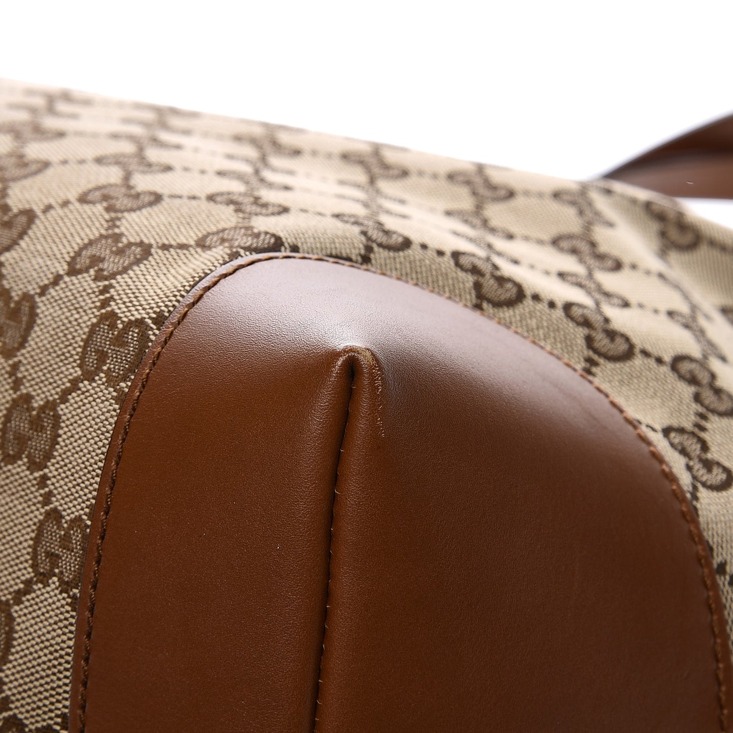 Monogram Large Original Tote Tan