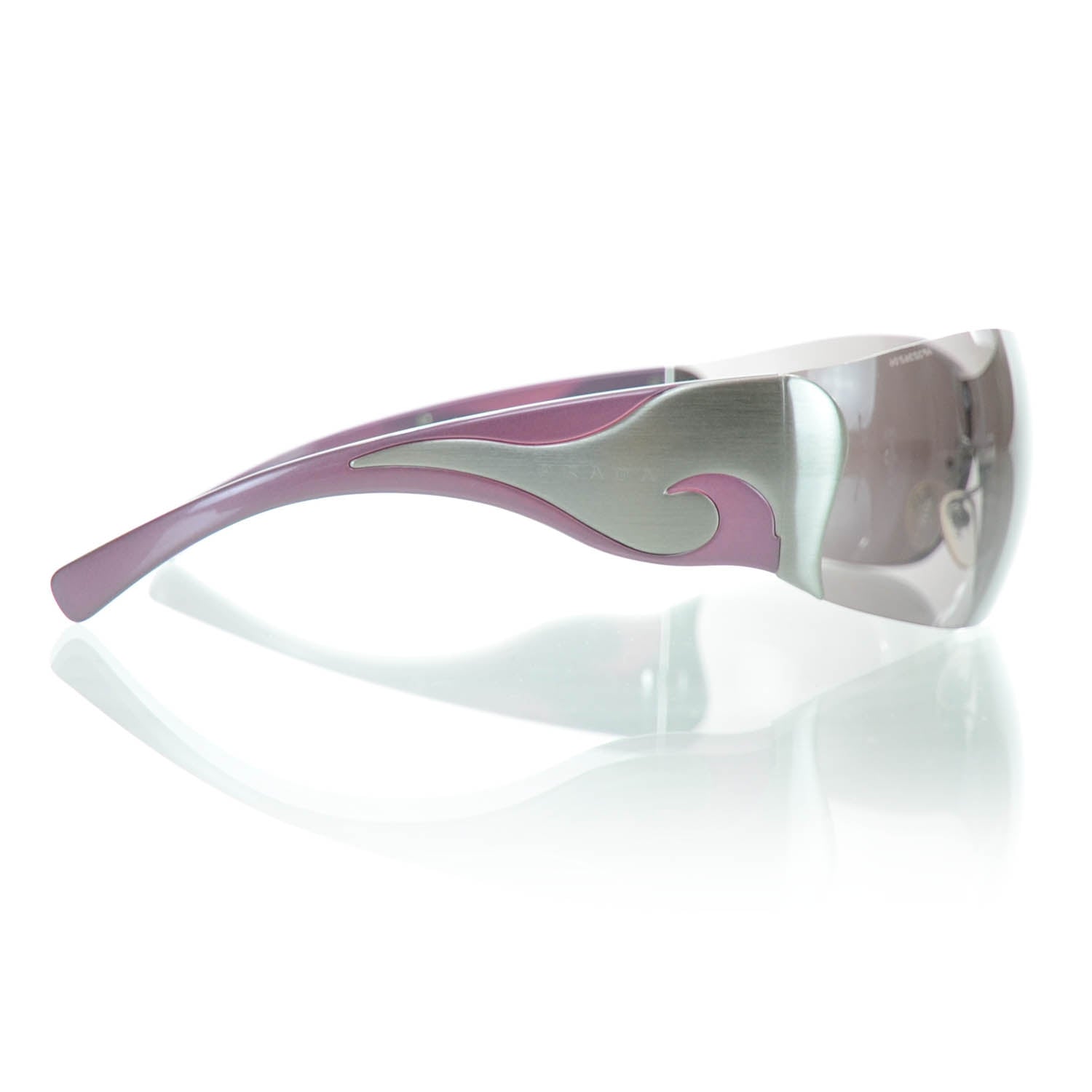 Prada Wrap Around Sunglasses SPR 58F 3 of 9