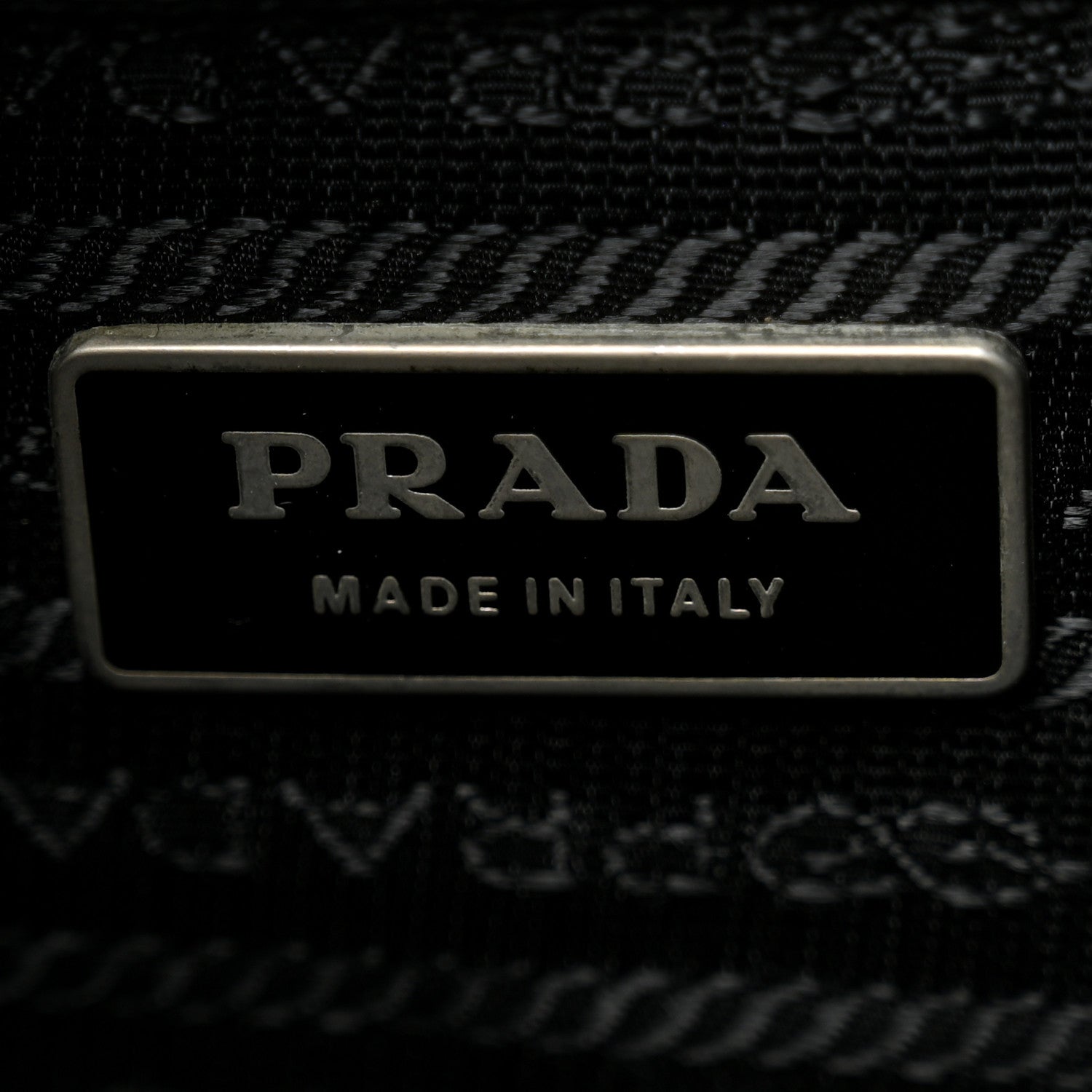 Prada Tessuto Nylon Messenger Bag Black 6 of 13