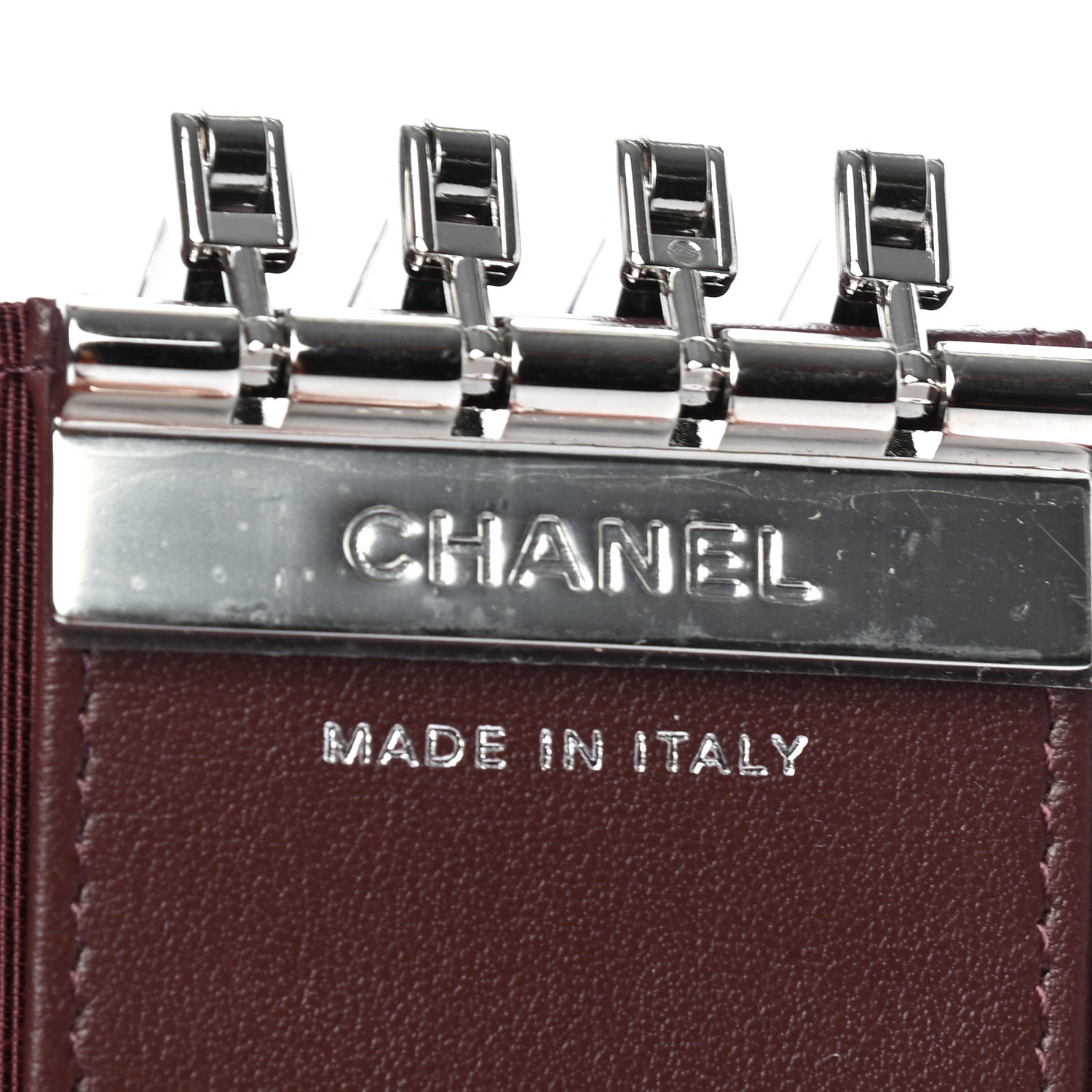 Chanel Caviar Quilted Classic 4 Key Holder Wallet Black 7 of 8