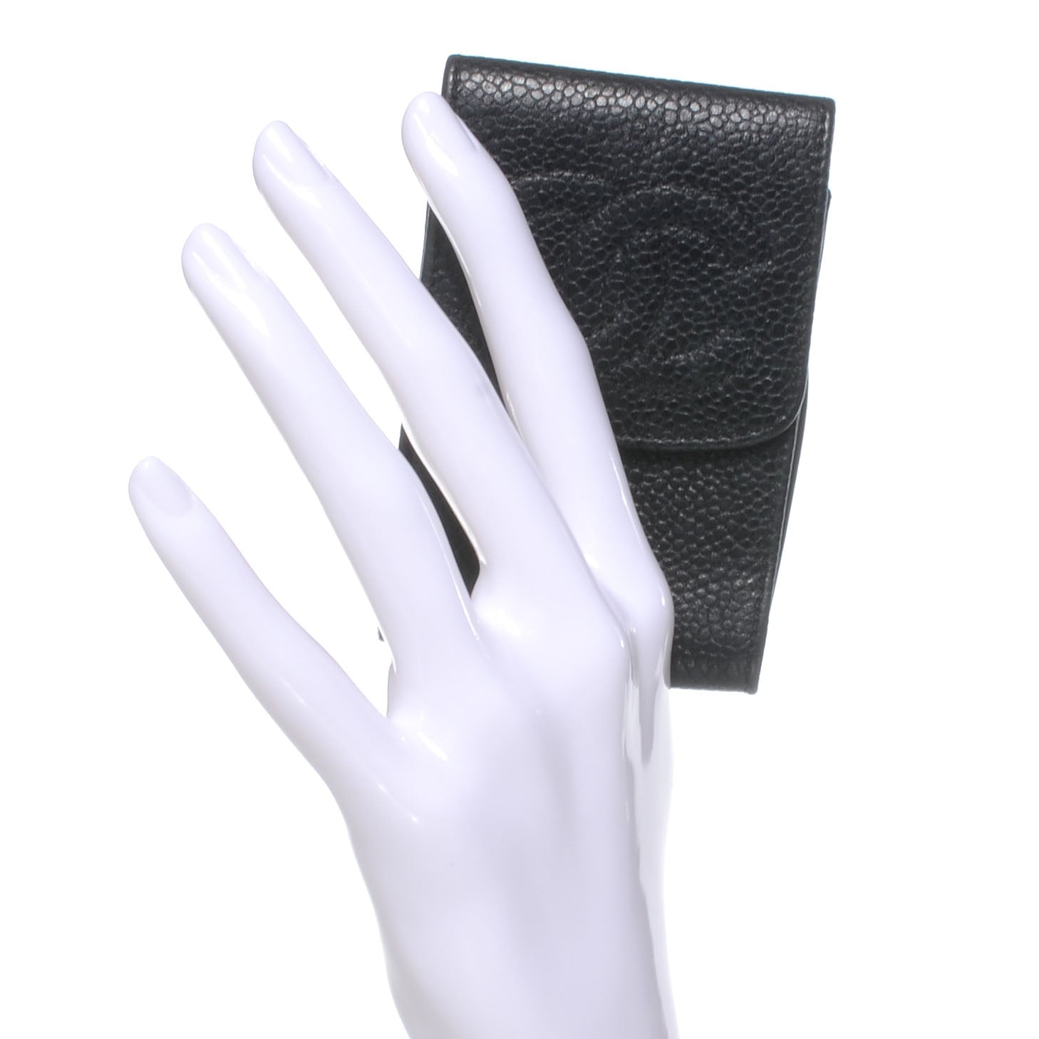 Chanel Caviar CC Accessory Pouch Black 2 of 6
