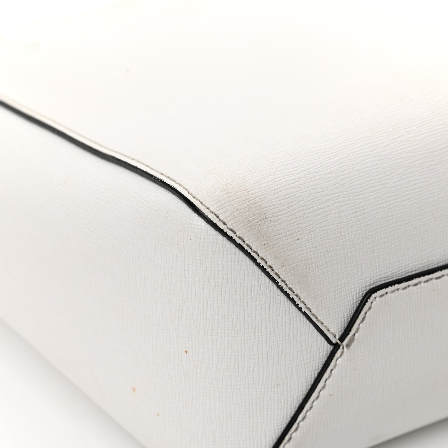Off-White Calfskin Sculpture Tote Bag White 13 of 18