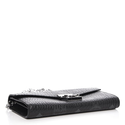 MCM Visetos Large Patricia Wallet On Chain Black 4 of 14