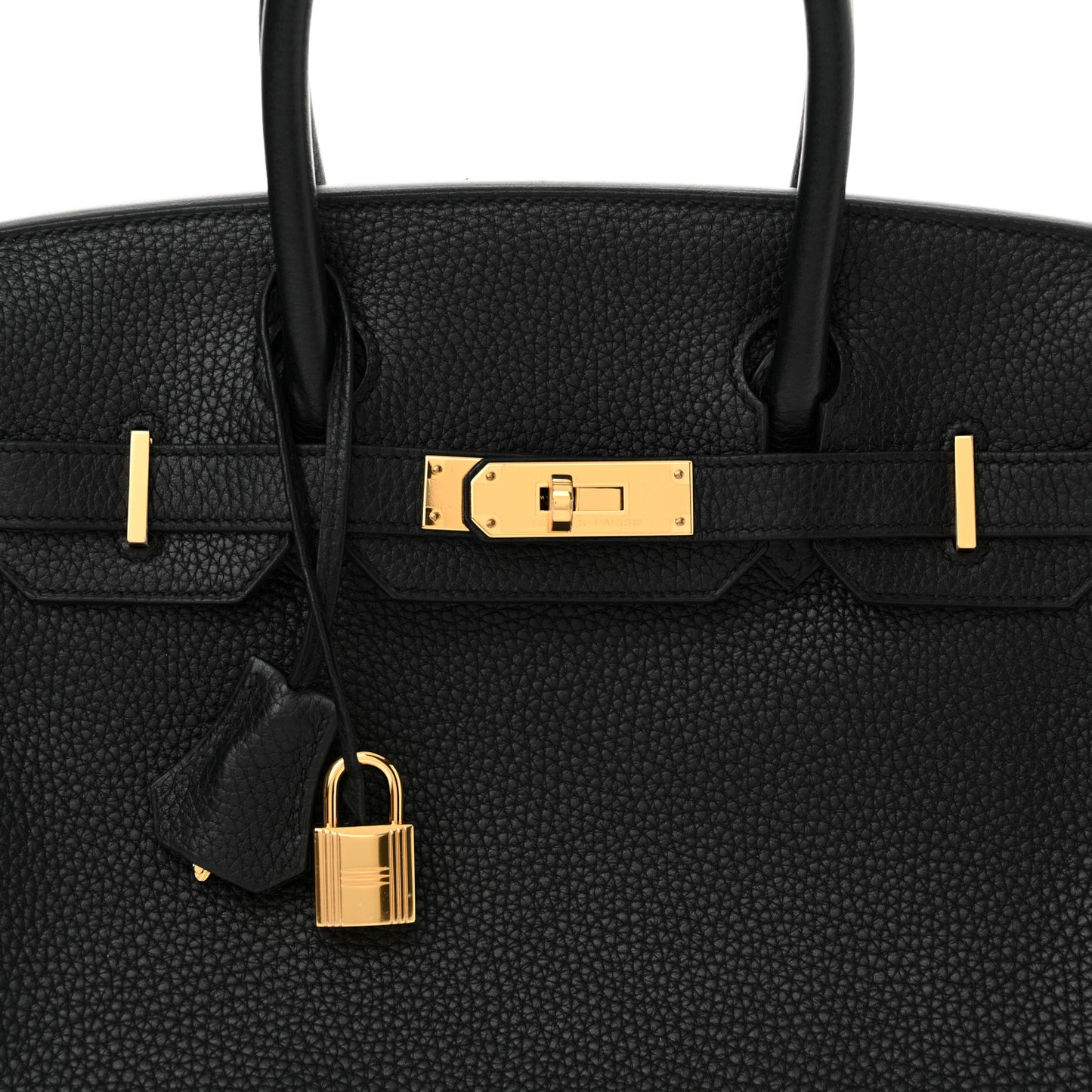 Taurillon Clemence Birkin 30 Black