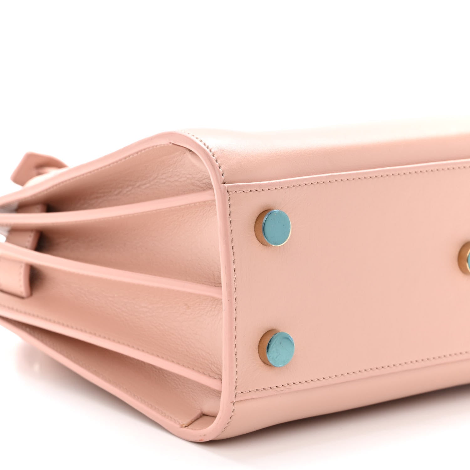 Saint Laurent Calfskin Nano Sac De Jour Pale Pink 8 of 9
