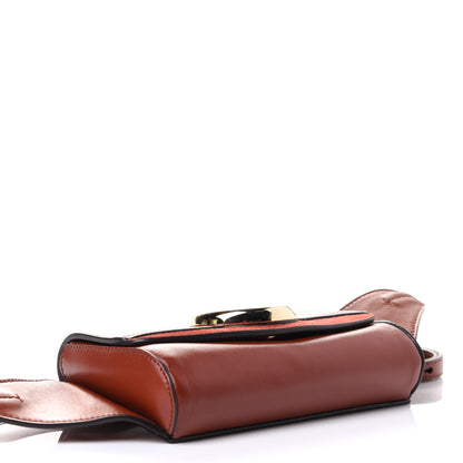 Chloe Calfskin Suede C Belt Bag Sepia Brown 4 of 5