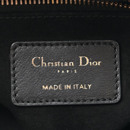Christian Dior Lambskin Cannage Mini Lady Dior Black 6 of 10