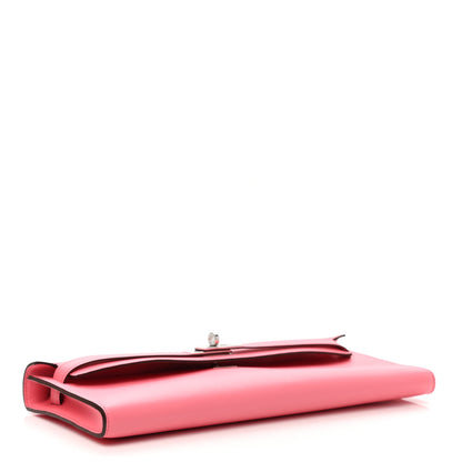 Hermes Swift Kelly Cut Clutch Pochette Rose D'Ete 4 of 9