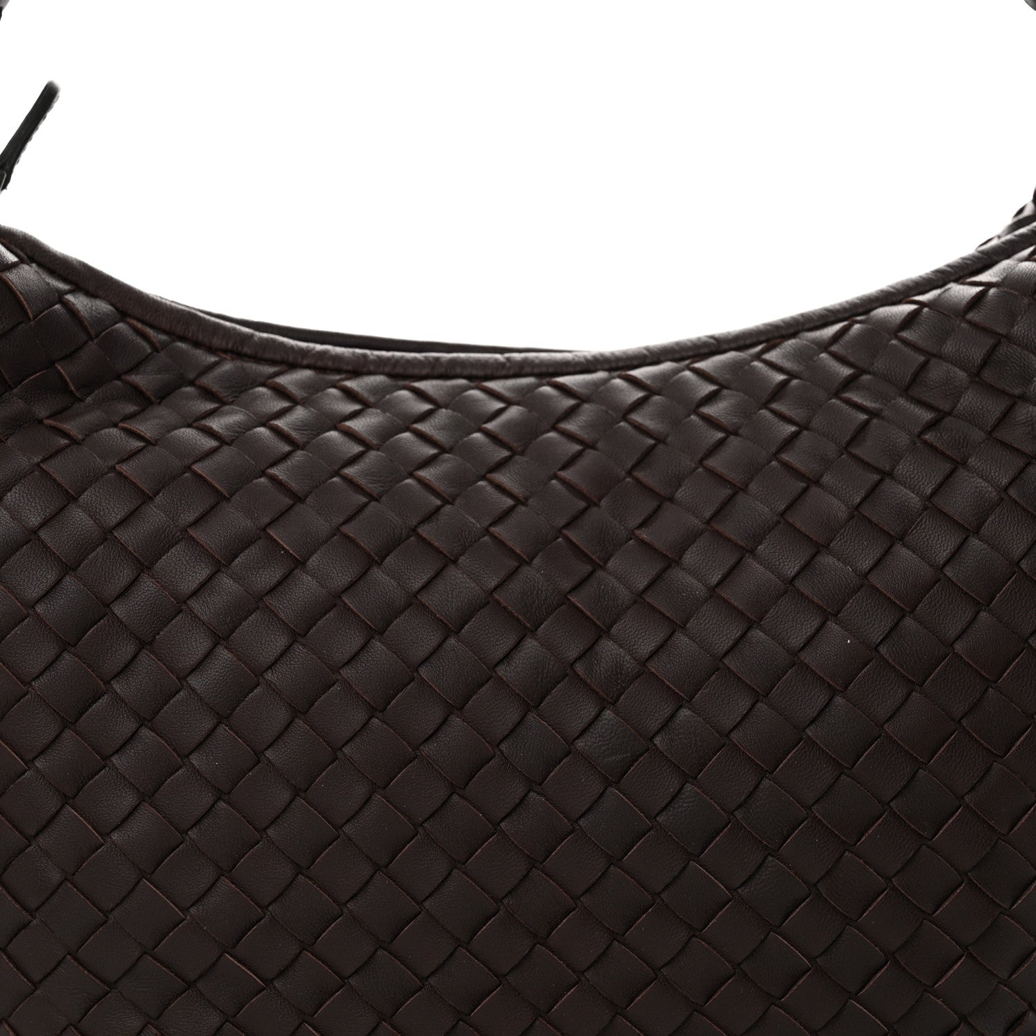 Bottega Veneta Nappa Intrecciato Medium Belly Veneta Hobo Ebano 9 of 11