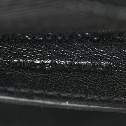Saint Laurent Grain De Poudre Monogram Cassandre Clutch Black 9 of 9