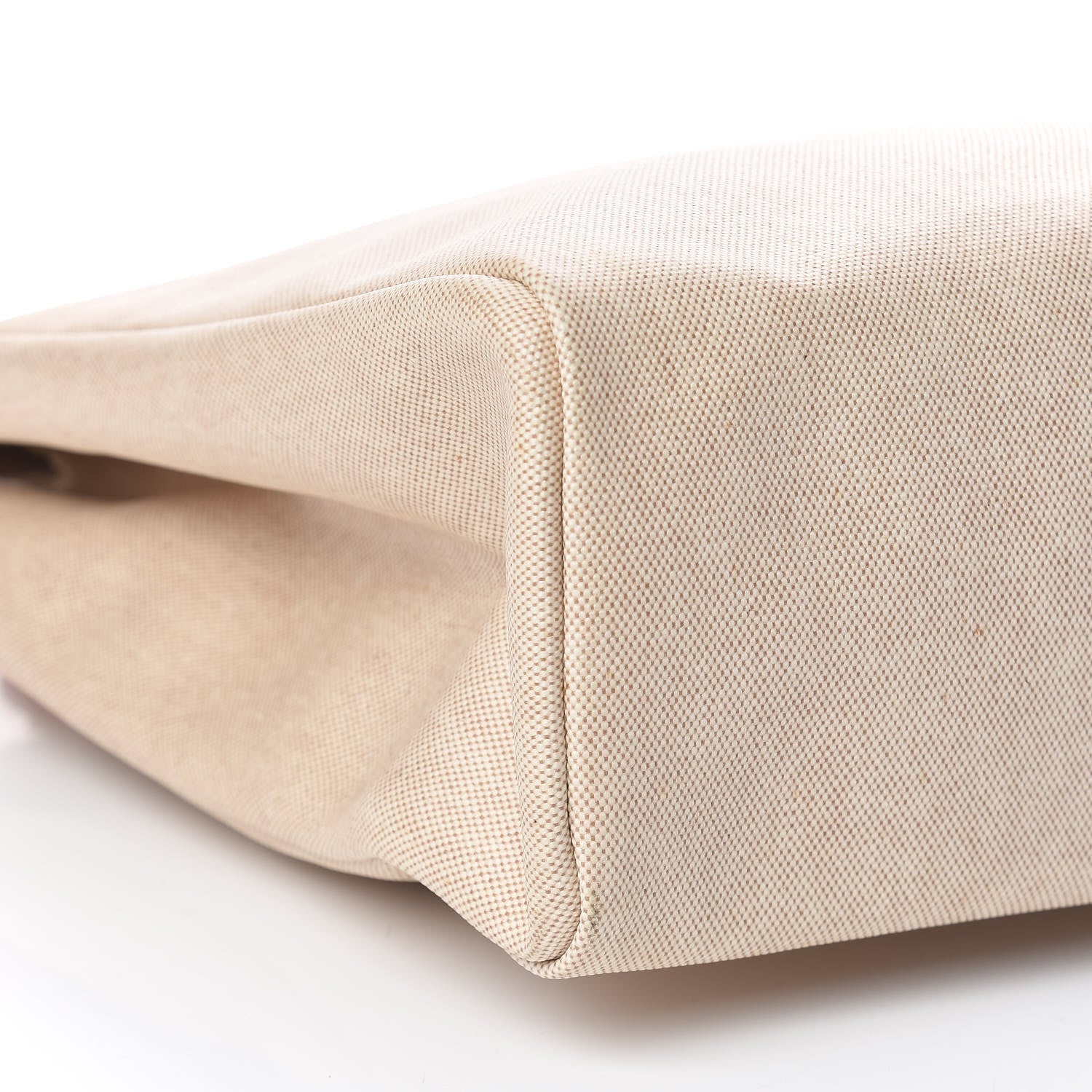 Hermes Toile Vache Calfskin Herbag 40 GM Natural 6 of 16