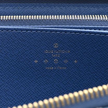 Louis Vuitton Monogram Denim Zippy Wallet NM Blue 6 of 7