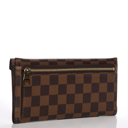 Louis Vuitton Damier Ebene Long Origami Wallet 3 of 7