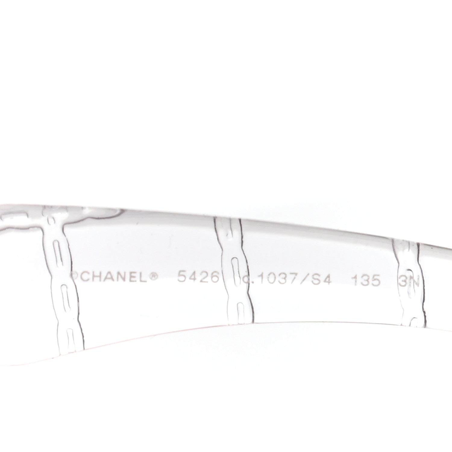 Chanel Acetate Quilted CC Sunglasses 5426 White 7 of 7