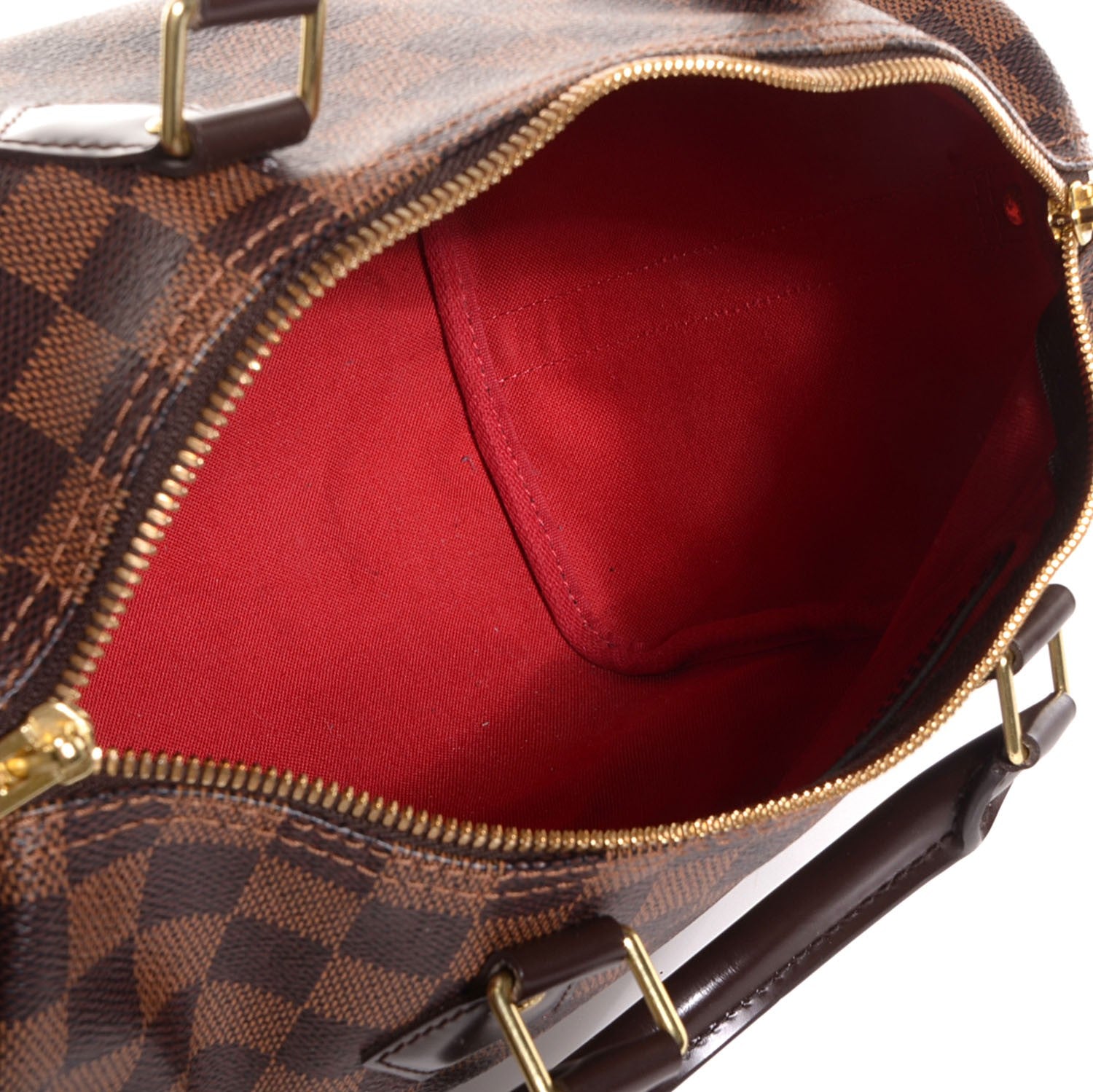 Louis Vuitton Damier Ebene Speedy Bandouliere 30 5 of 7