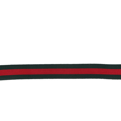 Gucci Web Queen Margaret Bee Belt 80 32 Red Green 5 of 6