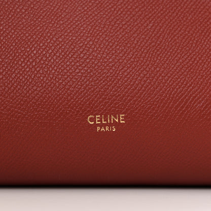 Celine Grained Calfskin Nano Belt Bag Burgundy 6 of 13