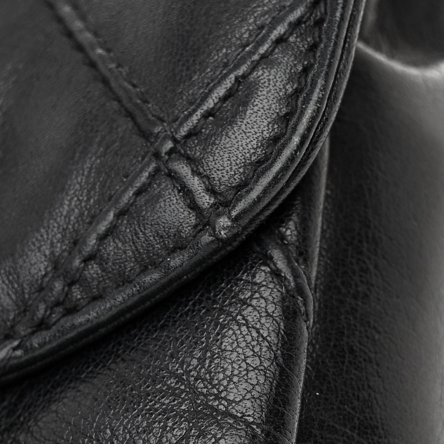 Chanel Calfskin Quilted Flap Waist Belt Bag Black 11 of 12