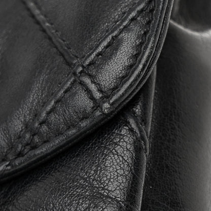 Chanel Calfskin Quilted Flap Waist Belt Bag Black 11 of 12