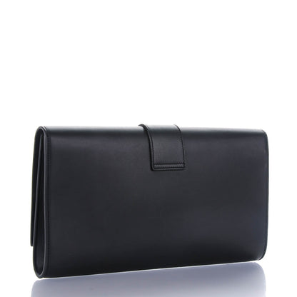 Saint Laurent Textured Calfskin Classic Y Ligne Clutch Black 3 of 7