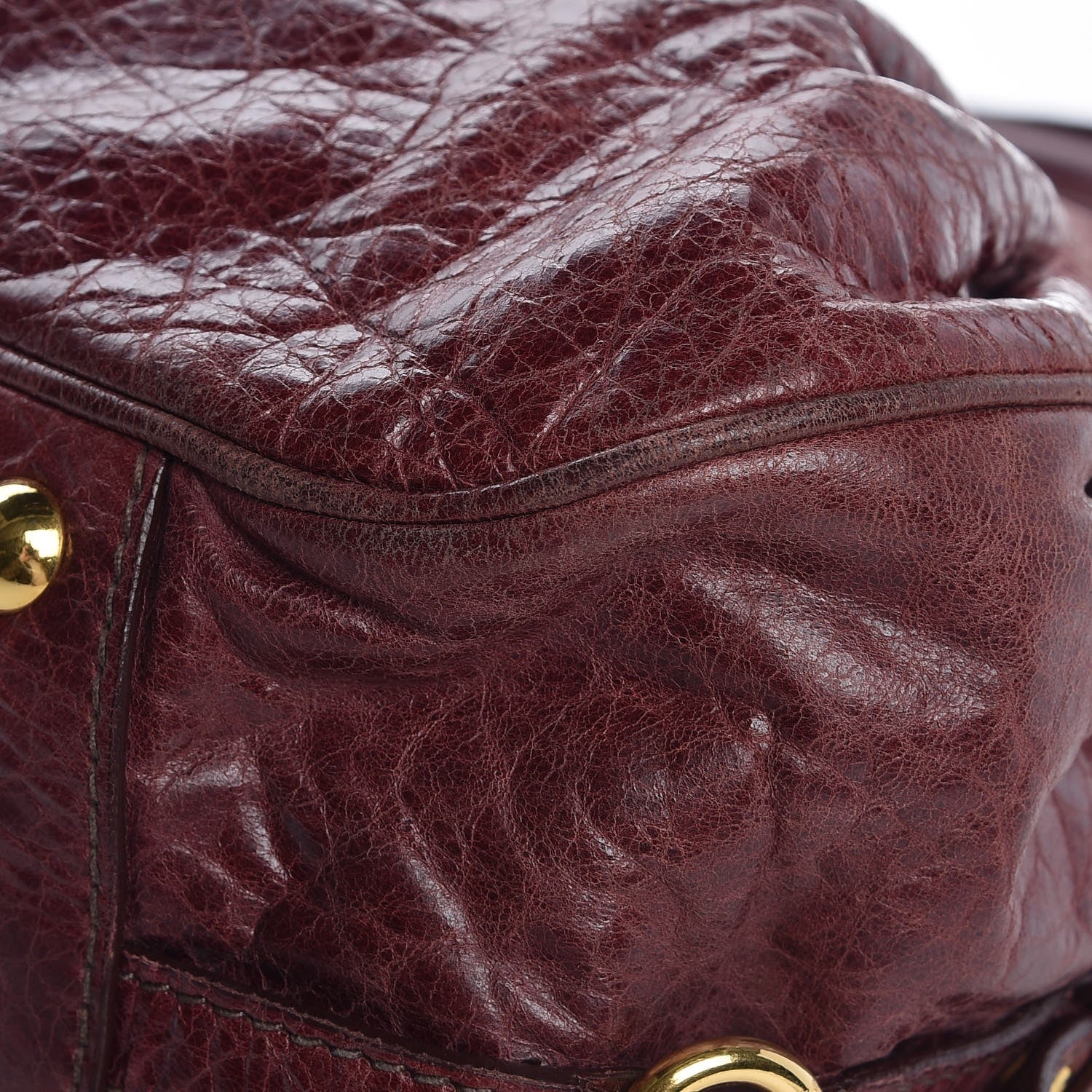 Miu Miu Nappa Medium Charm Satchel Ribes 16 of 19