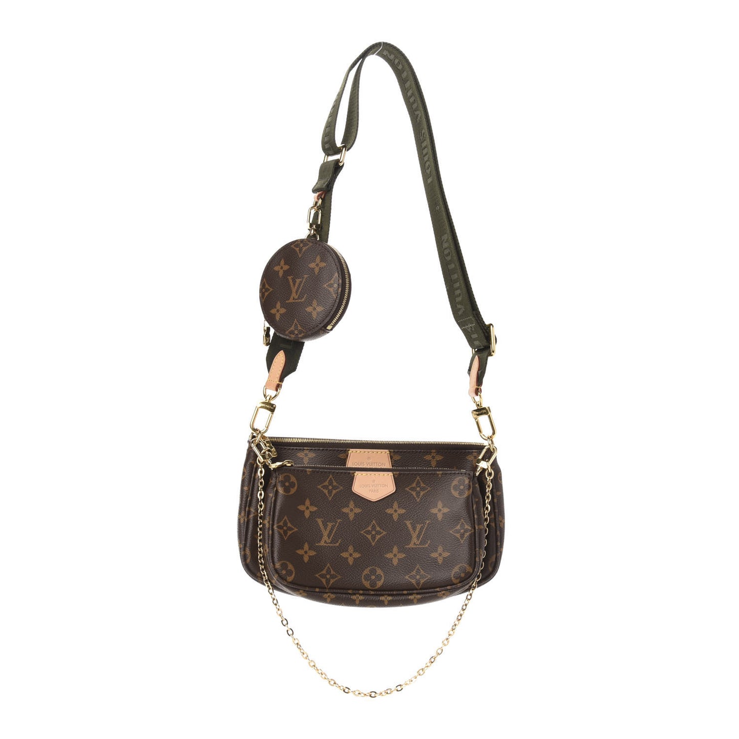 Monogram Multi Pochette Accessories Kaki