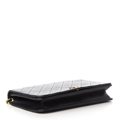 Chanel Lambskin Quilted Small Single Flap Bag Black 4 of 10