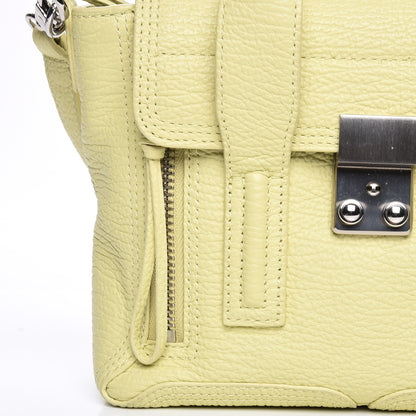 3.1 Phillip Lim 3.1 Textured Calfskin Mini Pashli Satchel Citron 14 of 14