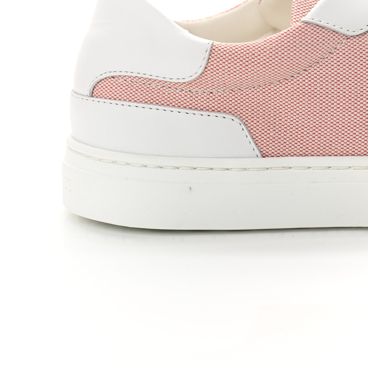 Calfskin Canvas Day Sneakers 36 Framboise White