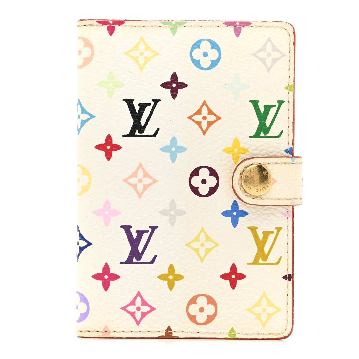 Louis Vuitton Monogram Multicolor Carnet de Bal Mini Agenda Cover White 1 of 7