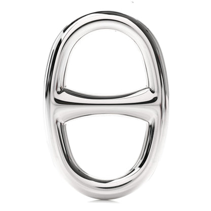 Hermes Palladium Chaine D'Ancre Scarf Ring 1 of 6