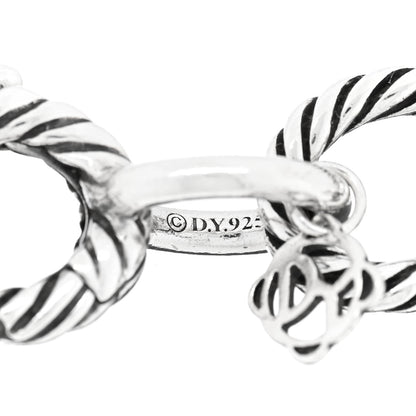 David Yurman Sterling Silver 12mm Large Oval Link Bracelet 3 of 3