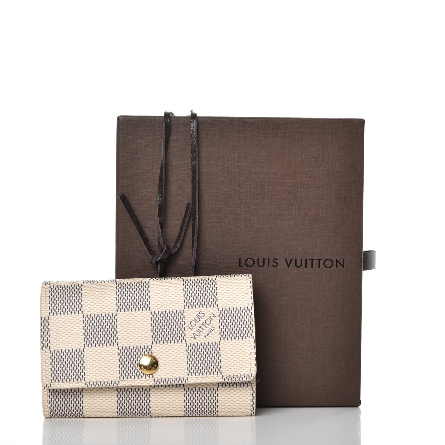 Damier Azur Multicles 6 Key Holder