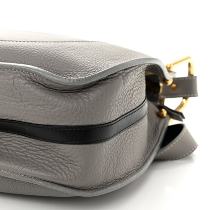 Chloe Grained Calfskin Small Hayley Hobo Cashmere Grey 9 of 14