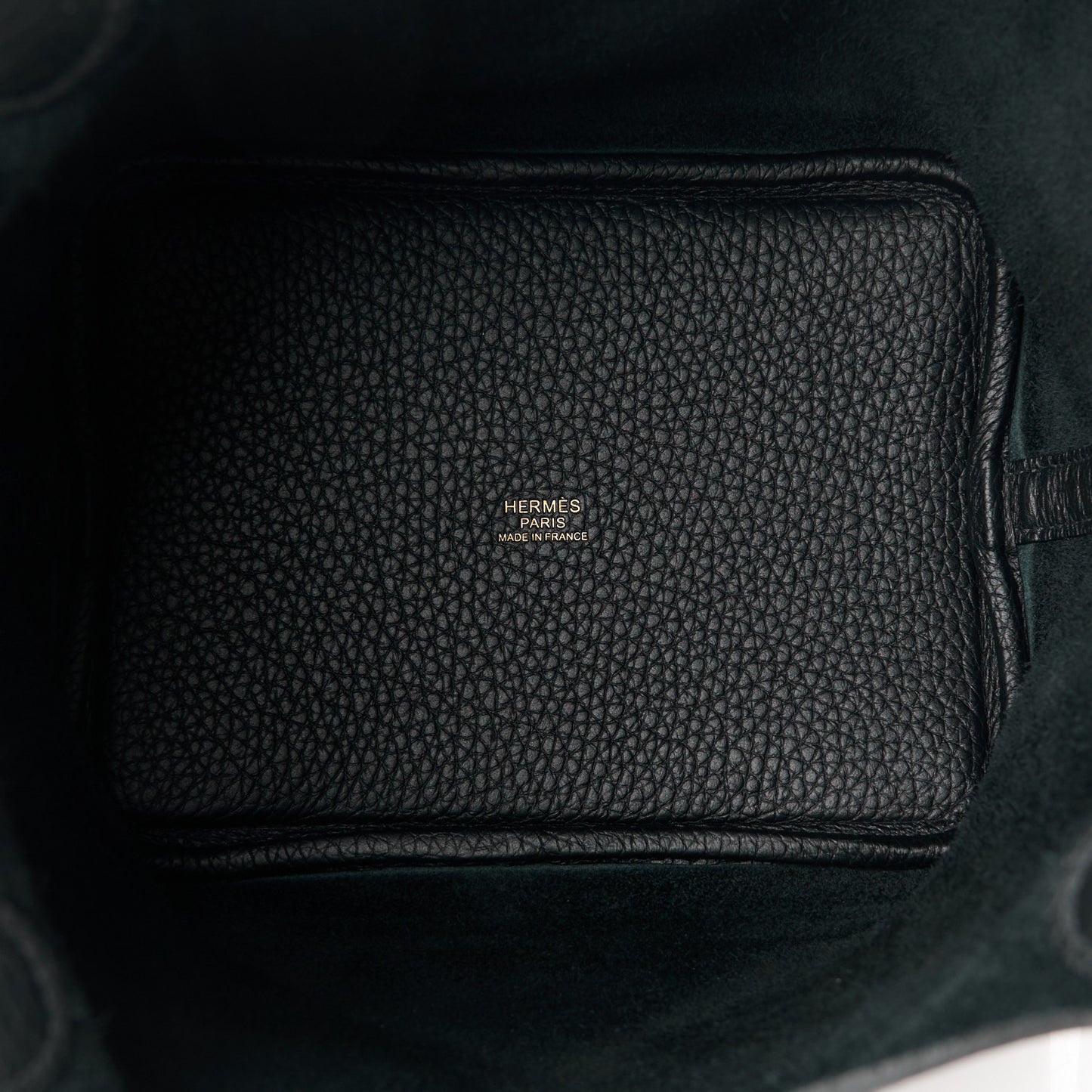 Taurillon Clemence Picotin Lock 18 PM Black