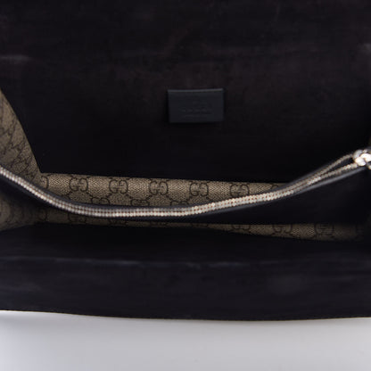 Gucci GG Supreme Monogram Medium Dionysus Shoulder Bag Black 4 of 9
