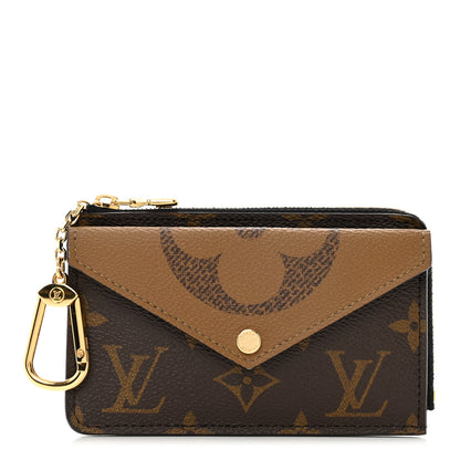 Louis Vuitton Reverse Monogram Recto Verso Card Holder Brown 1 of 7