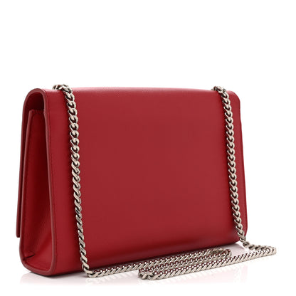 Saint Laurent Grain De Poudre Medium Monogram Kate Satchel New Lipstick 3 of 10