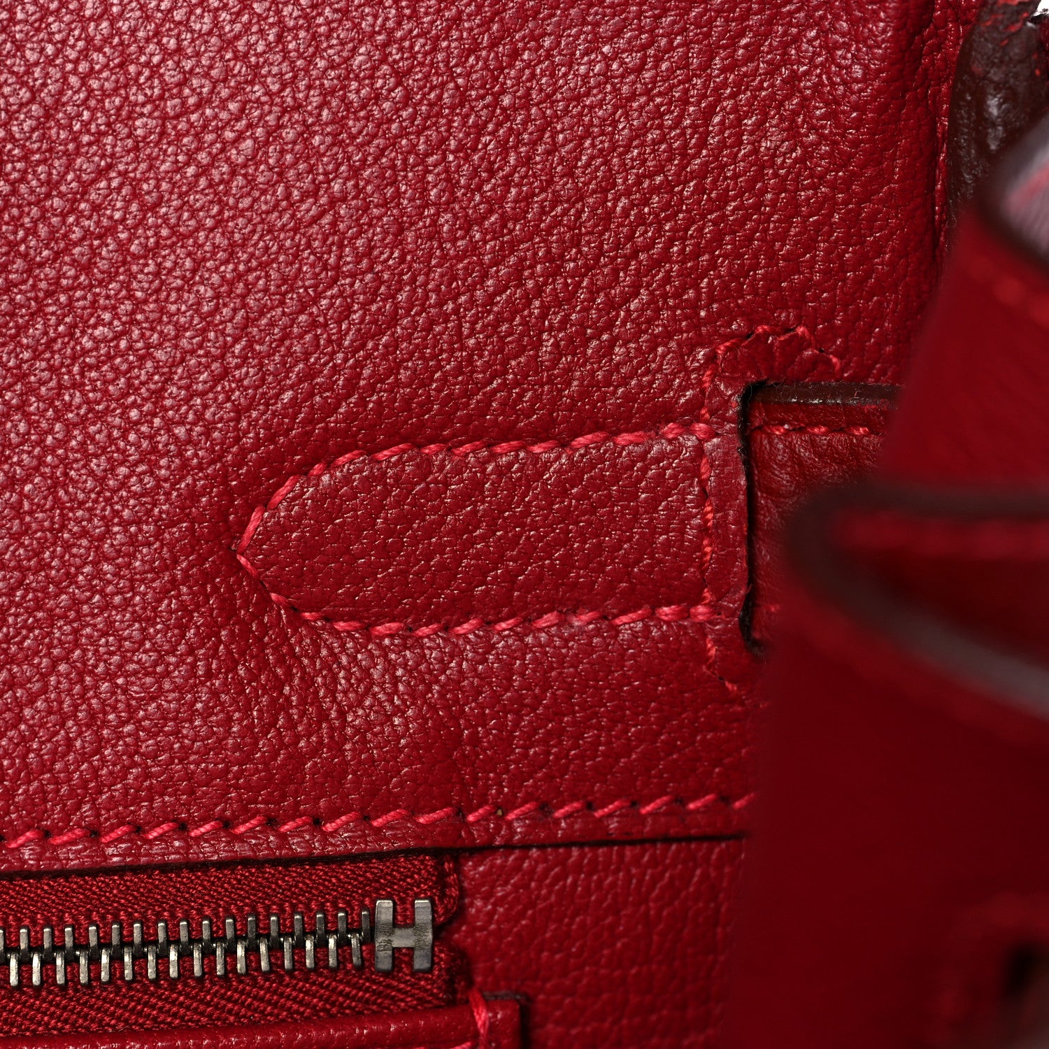 Hermes Taurillon Clemence Birkin 30 Rouge Vif 22 of 39