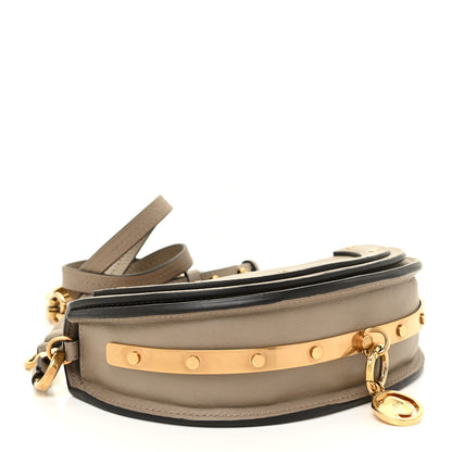Chloe Calfskin Small Nile Bracelet Minaudiere Bag Motty Grey 4 of 15