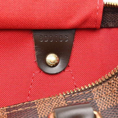 Louis Vuitton Damier Ebene Speedy Bandouliere 30 7 of 11