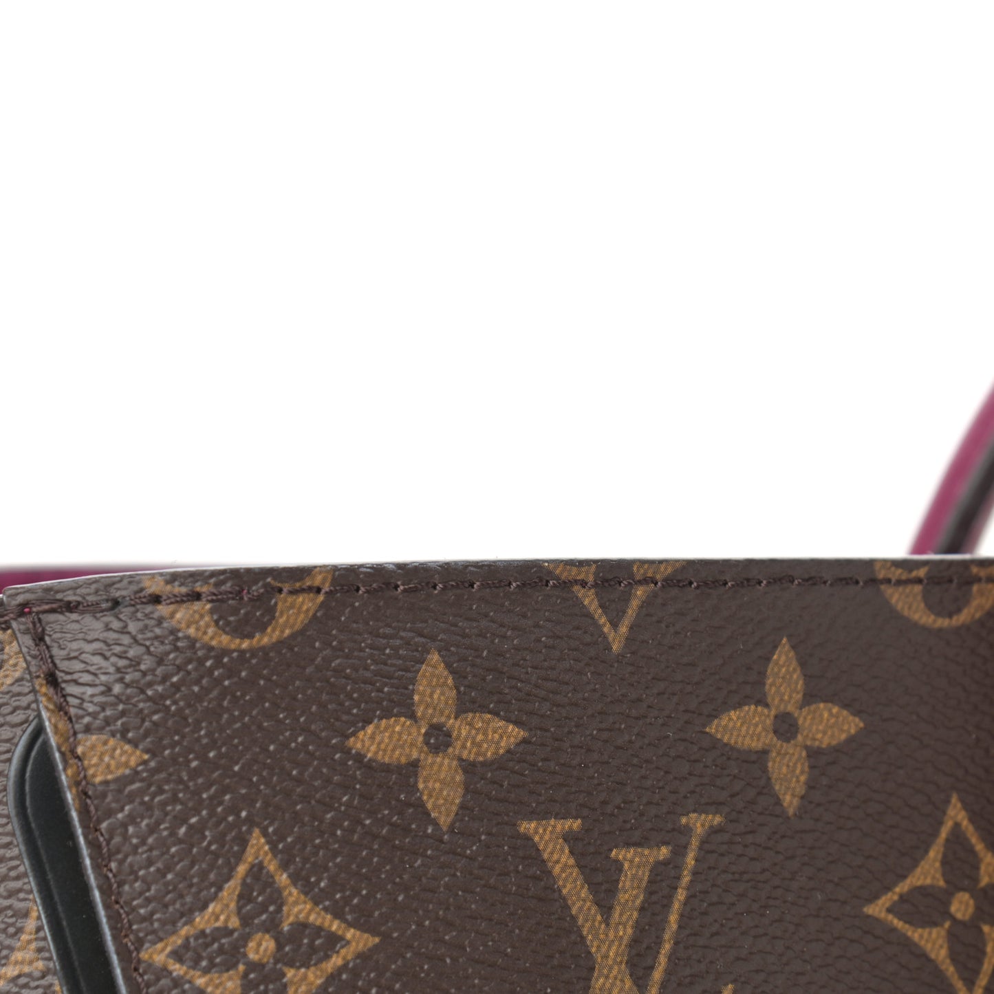 Calfskin Monogram Kimono Tote Grape