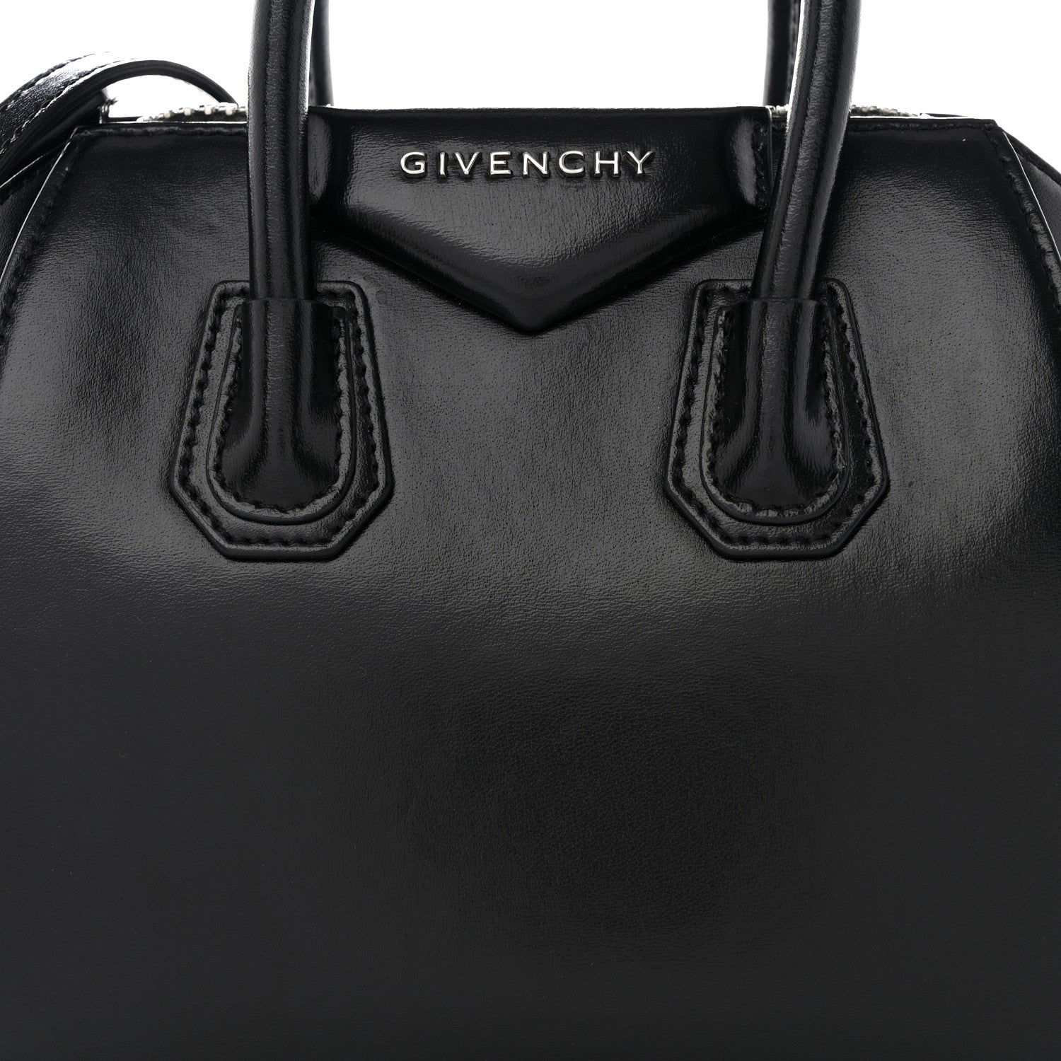 Givenchy Shiny Lord Calfskin Mini Antigona Black 9 of 12