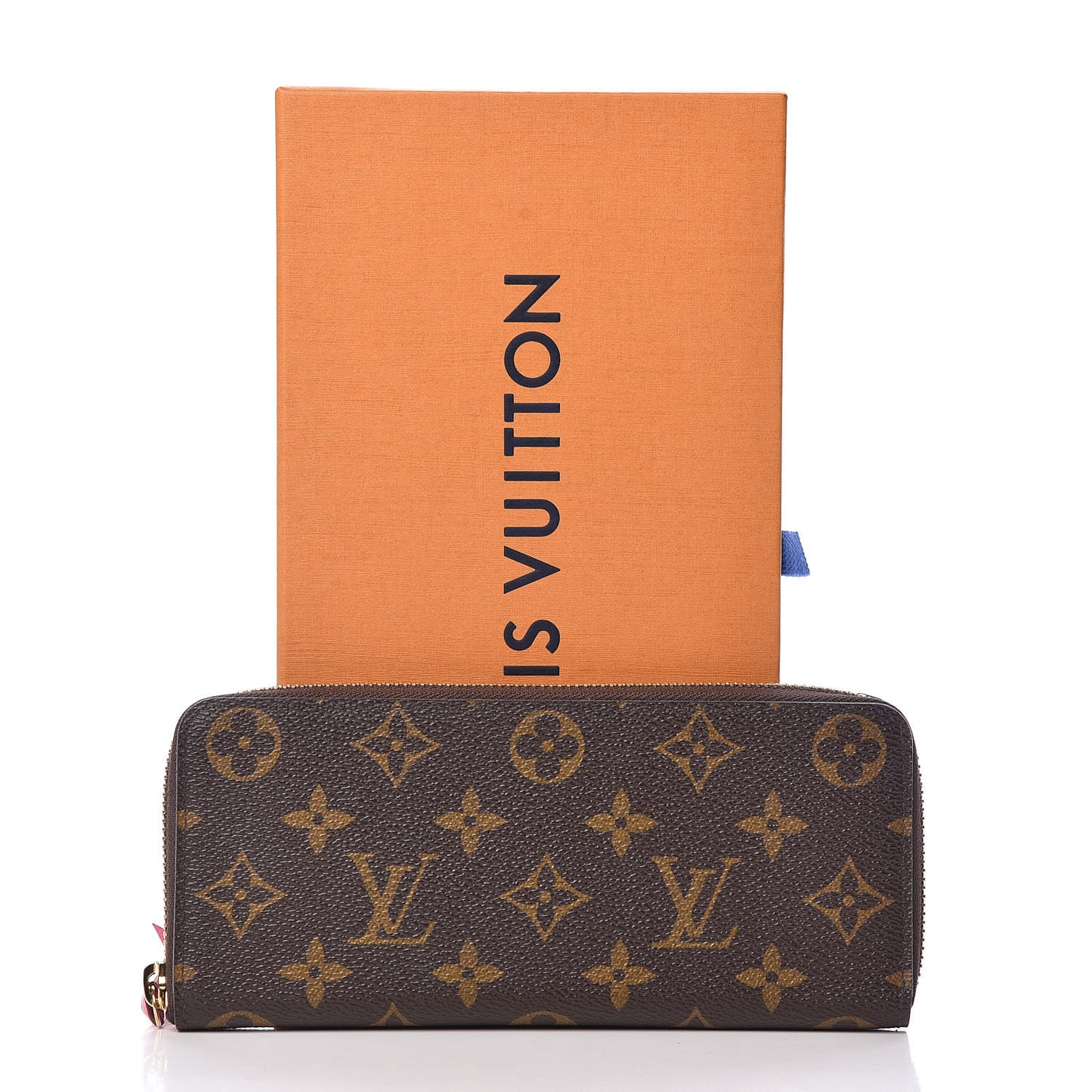 Monogram Clemence Wallet Hot Pink